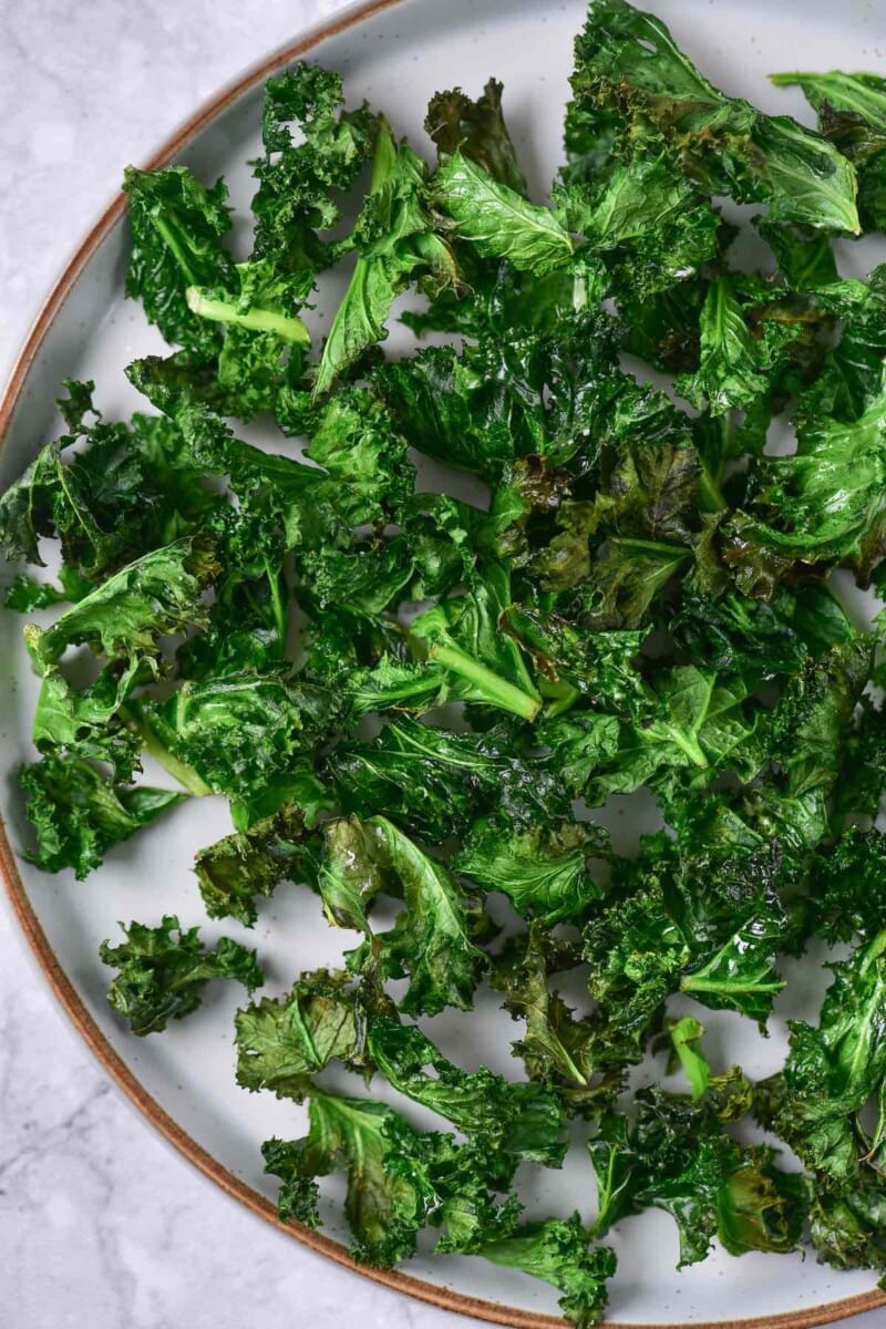 Air Fryer Kale Chips In 3 Minutes Extra Crispy and Delicious!