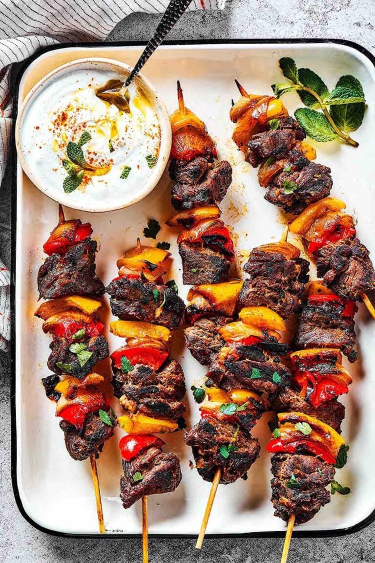 Perfect Grilled Lamb Kabobs (15 Minute Recipe!)- TBMW