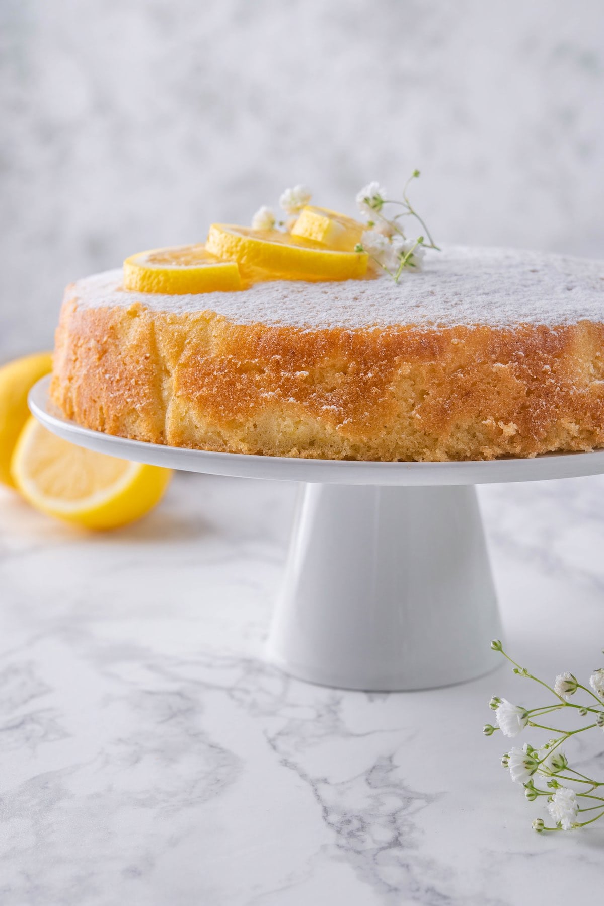 olive oil lemon cake.