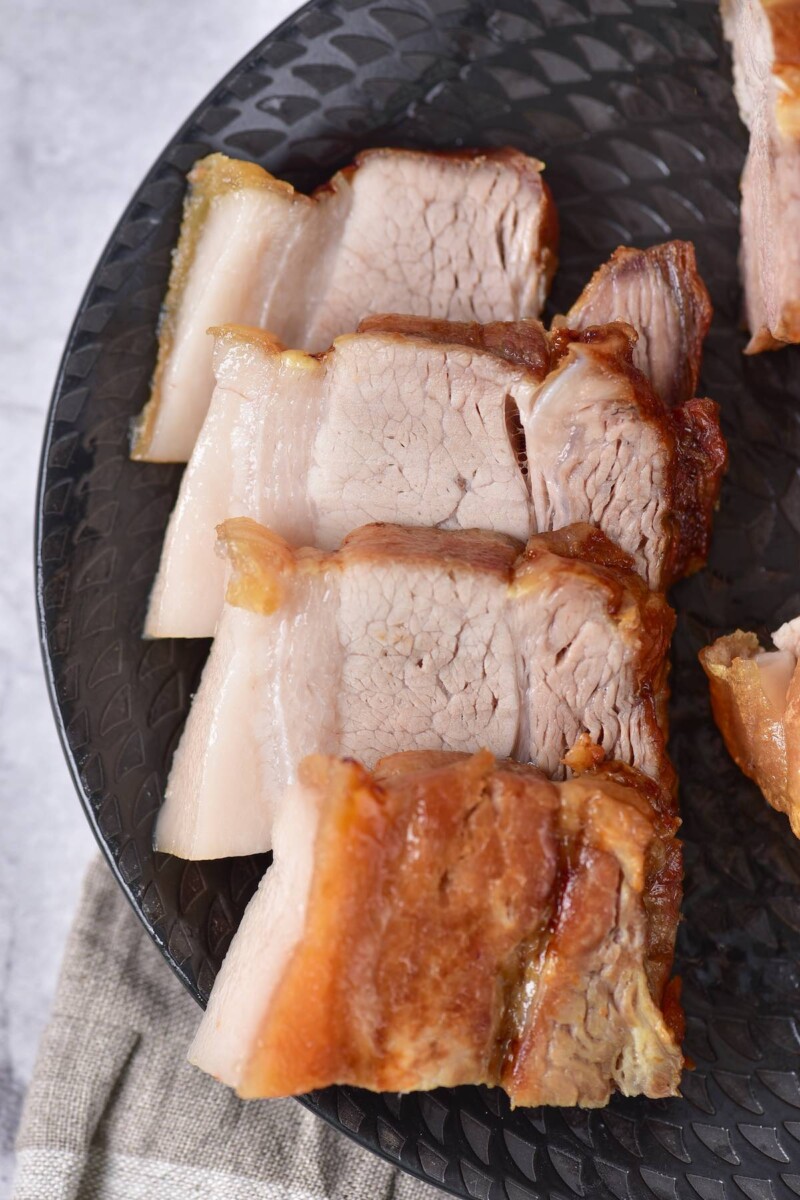 Air Fryer Pork Belly Truly Crispy