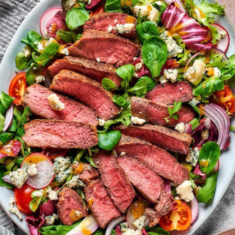 Steak Salad Recipe {15 Minutes} The Big Man's World