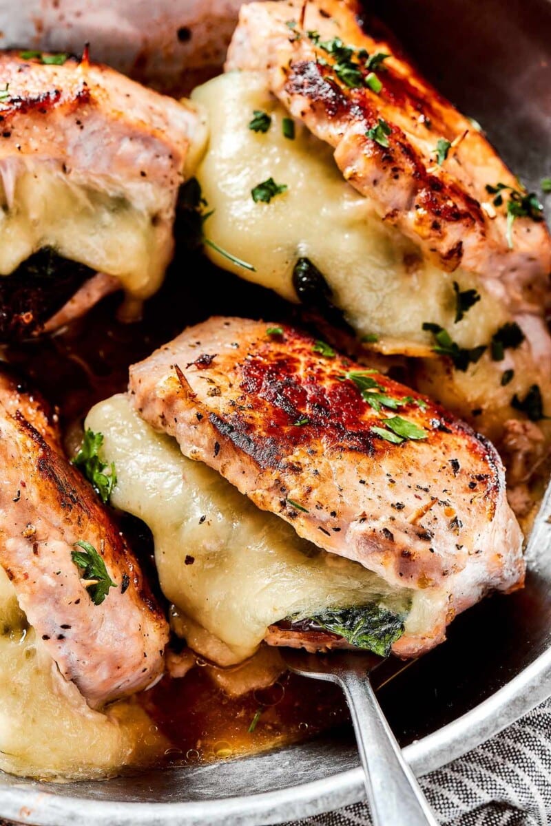 Stuffed Pork Chops {Under 30 Minutes} The Big Man's World