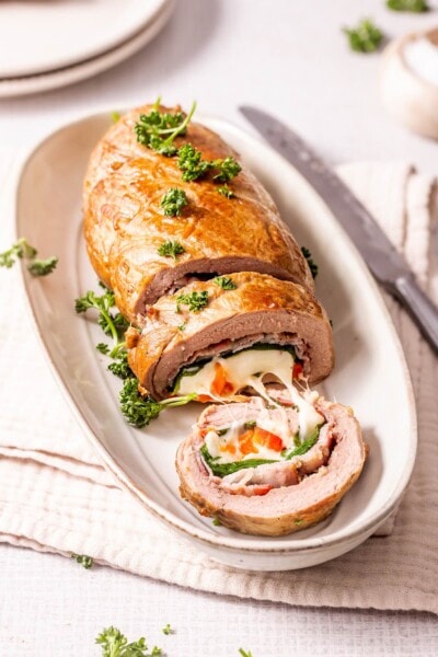 Stuffed Pork Loin - The Big Man's World