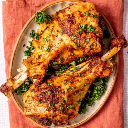 Baked Turkey Drumsticks Recipe {Juicy & Tender} The Big Man's World