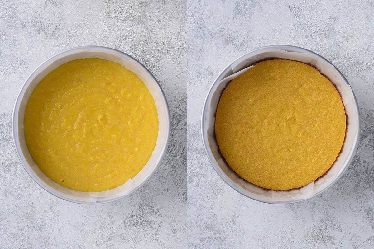 how to make an orange cake.