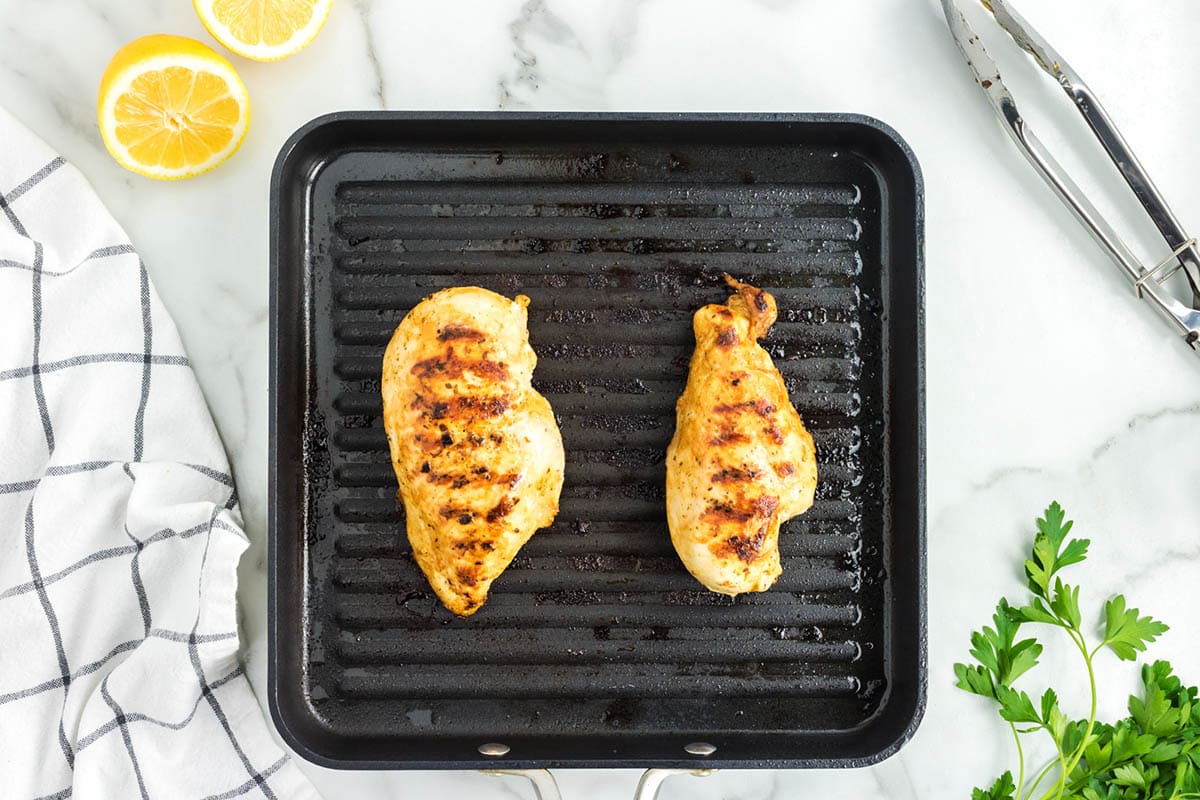 how to cook Greek chicken on the grill.