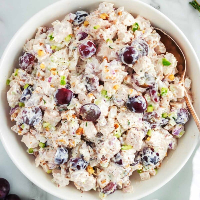 Chicken Salad With Grapes - TBMW