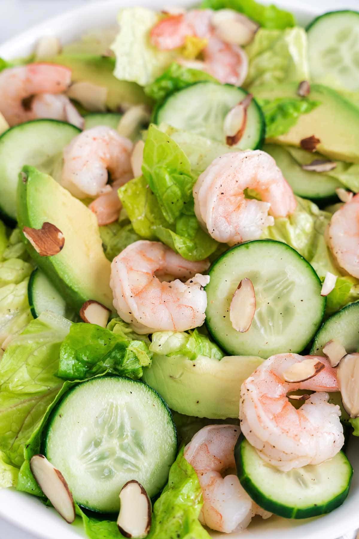 classic shrimp salad.
