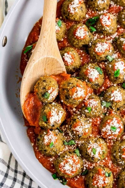 Eggplant Meatballs - The Big Man's World