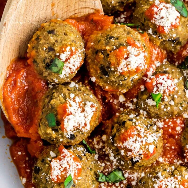 Eggplant Meatballs The Big Mans World