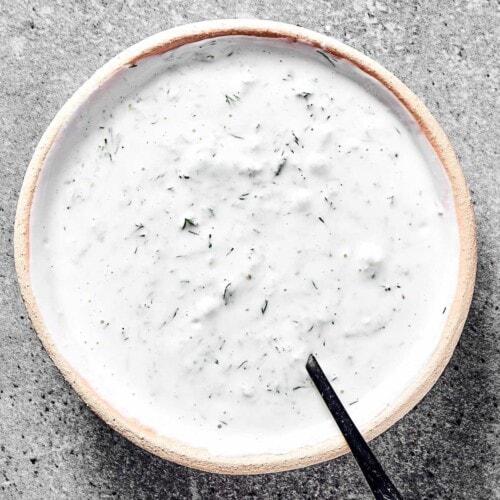 Garlic Yogurt Sauce The Big Man's World