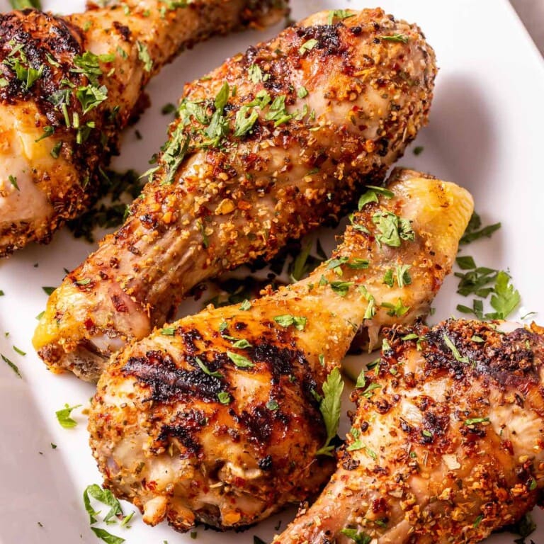 Grilled Chicken Drumsticks {perfect every time} - The Big Man's World