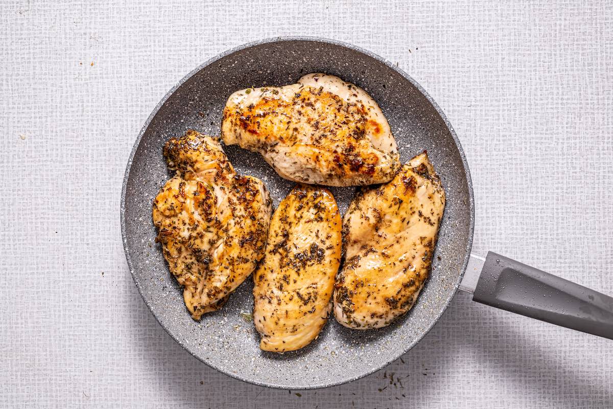 grilled chicken.