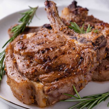 veal chop recipe.