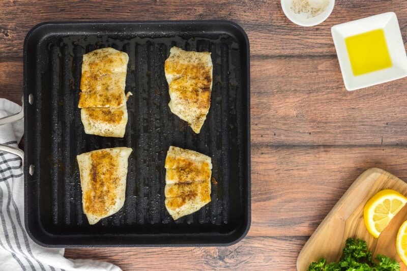 Grilled Haddock The Big Man's World