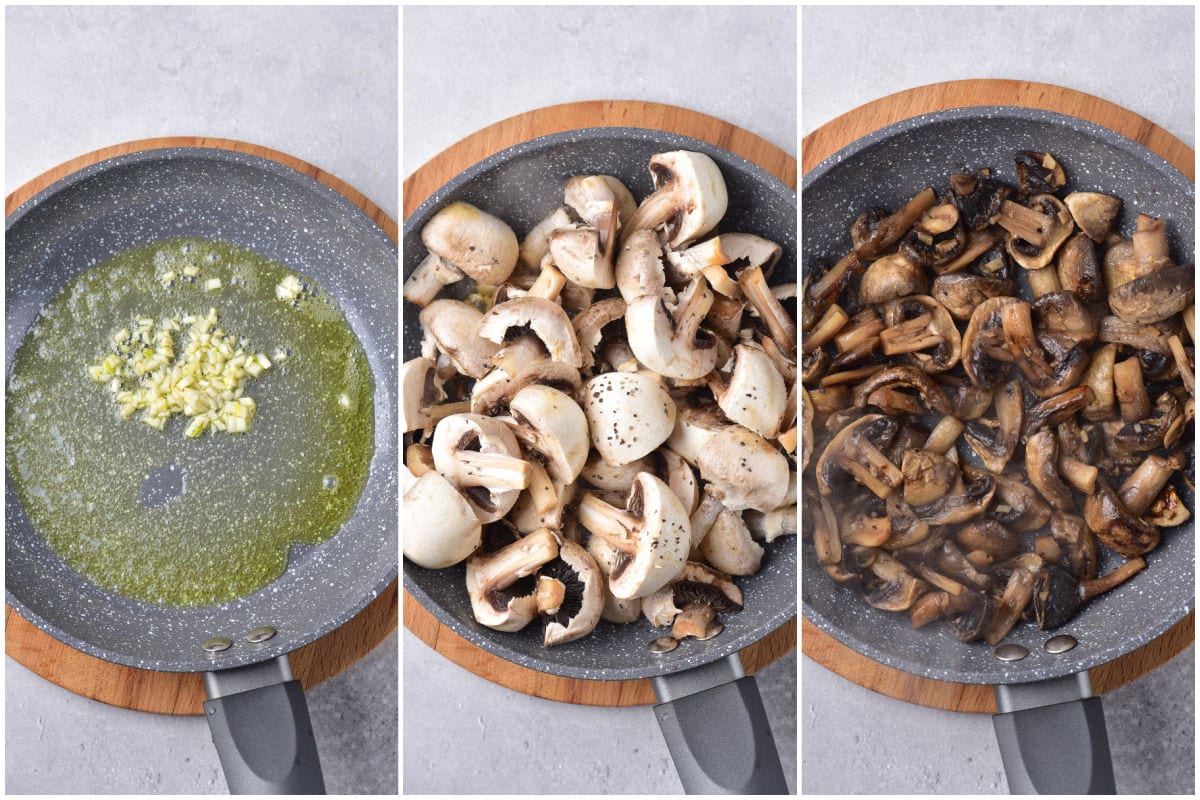 how to saute mushrooms.