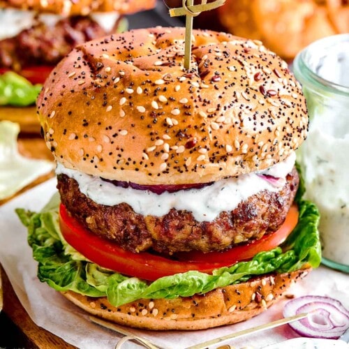 Lamb Burgers Recipe {Juicy and Tender} The Big Man's World