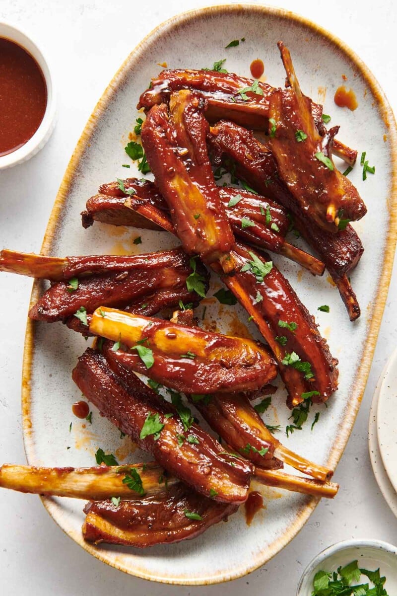Sticky Lamb Ribs - The Big Man's World
