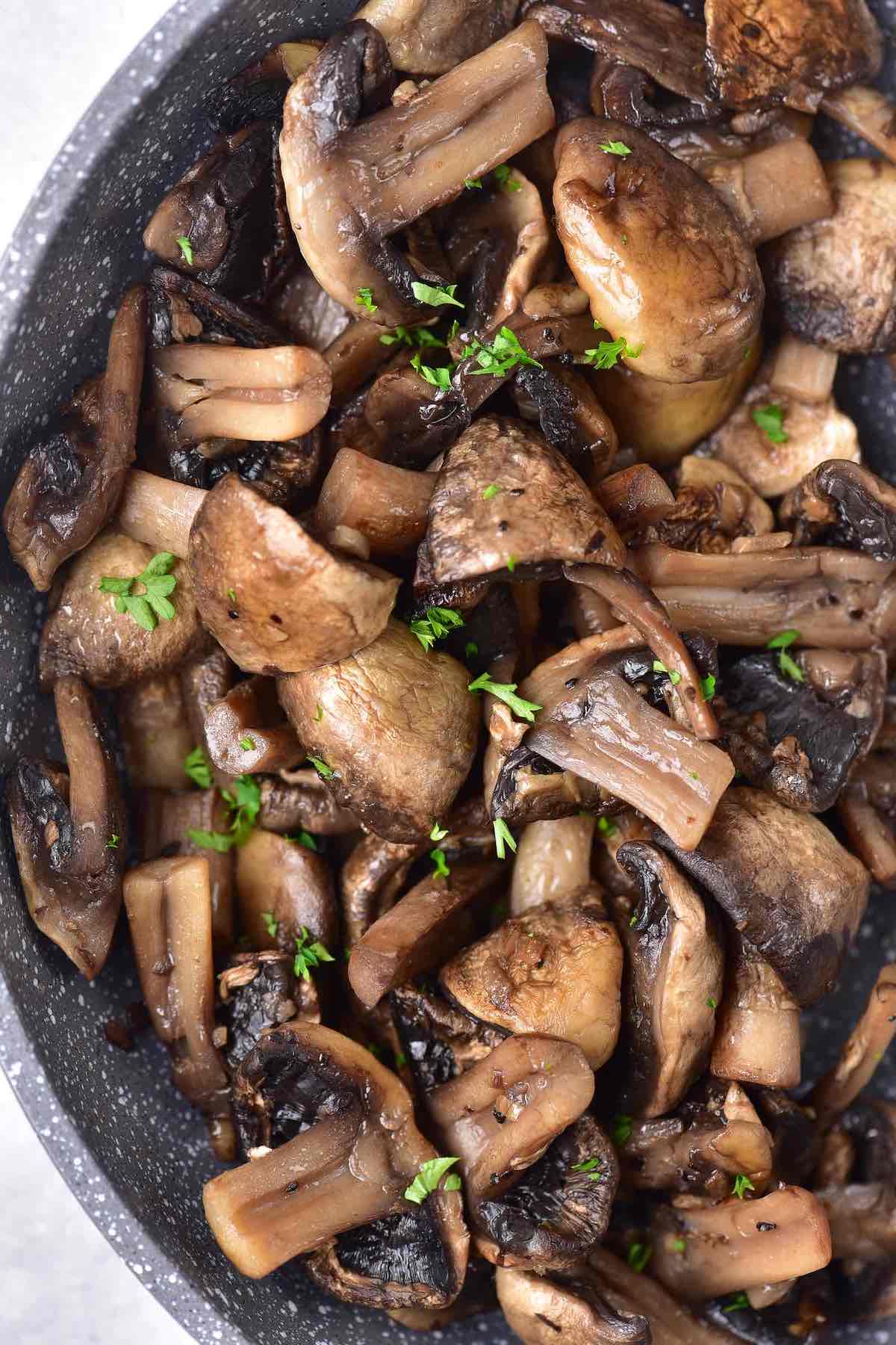 sauteed mushrooms.