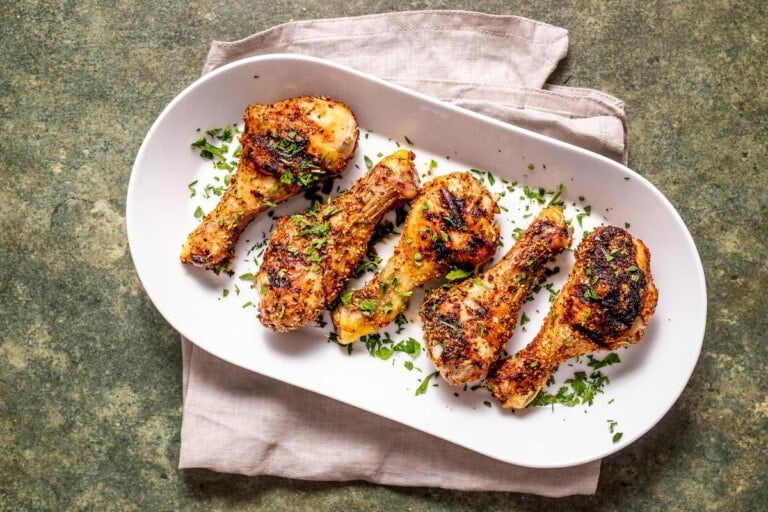 Grilled Chicken Drumsticks - The Big Man's World