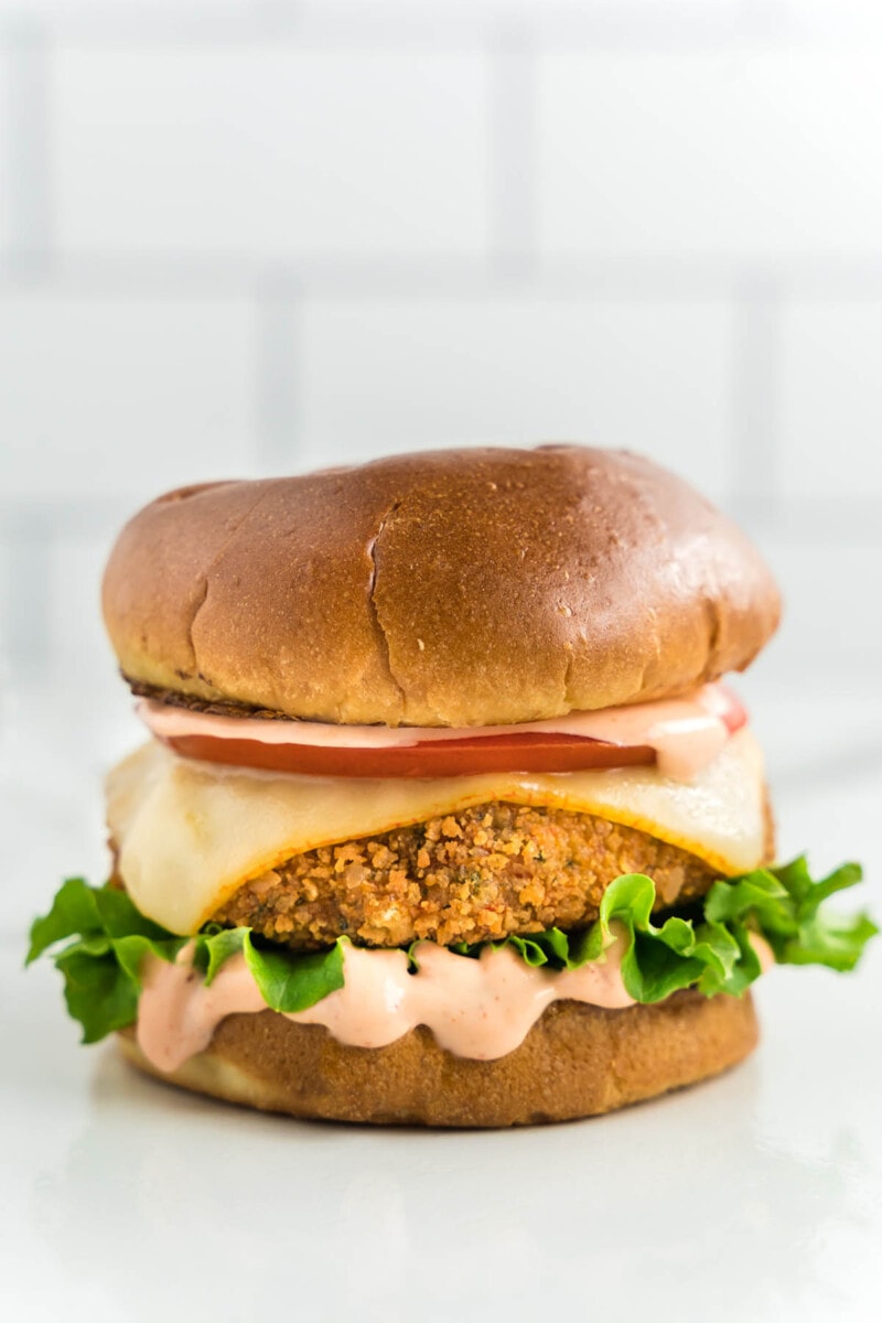 Crispy Shrimp Burgers - The Big Man's World