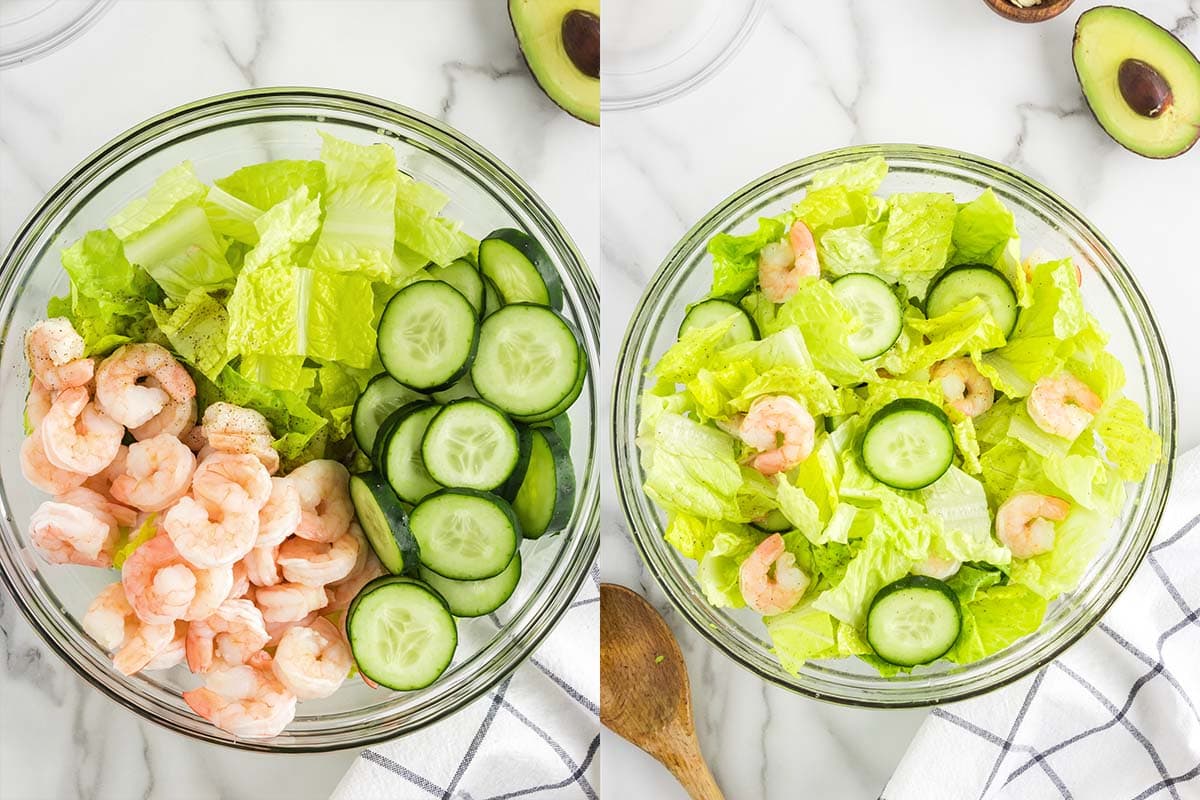 how to make a shrimp salad.