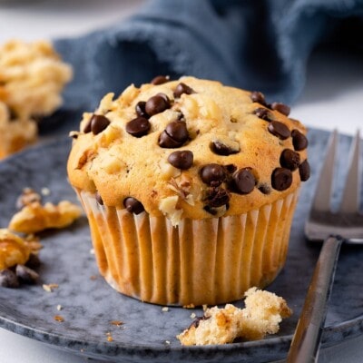 4 Ingredient Banana Muffins - The Big Man's World