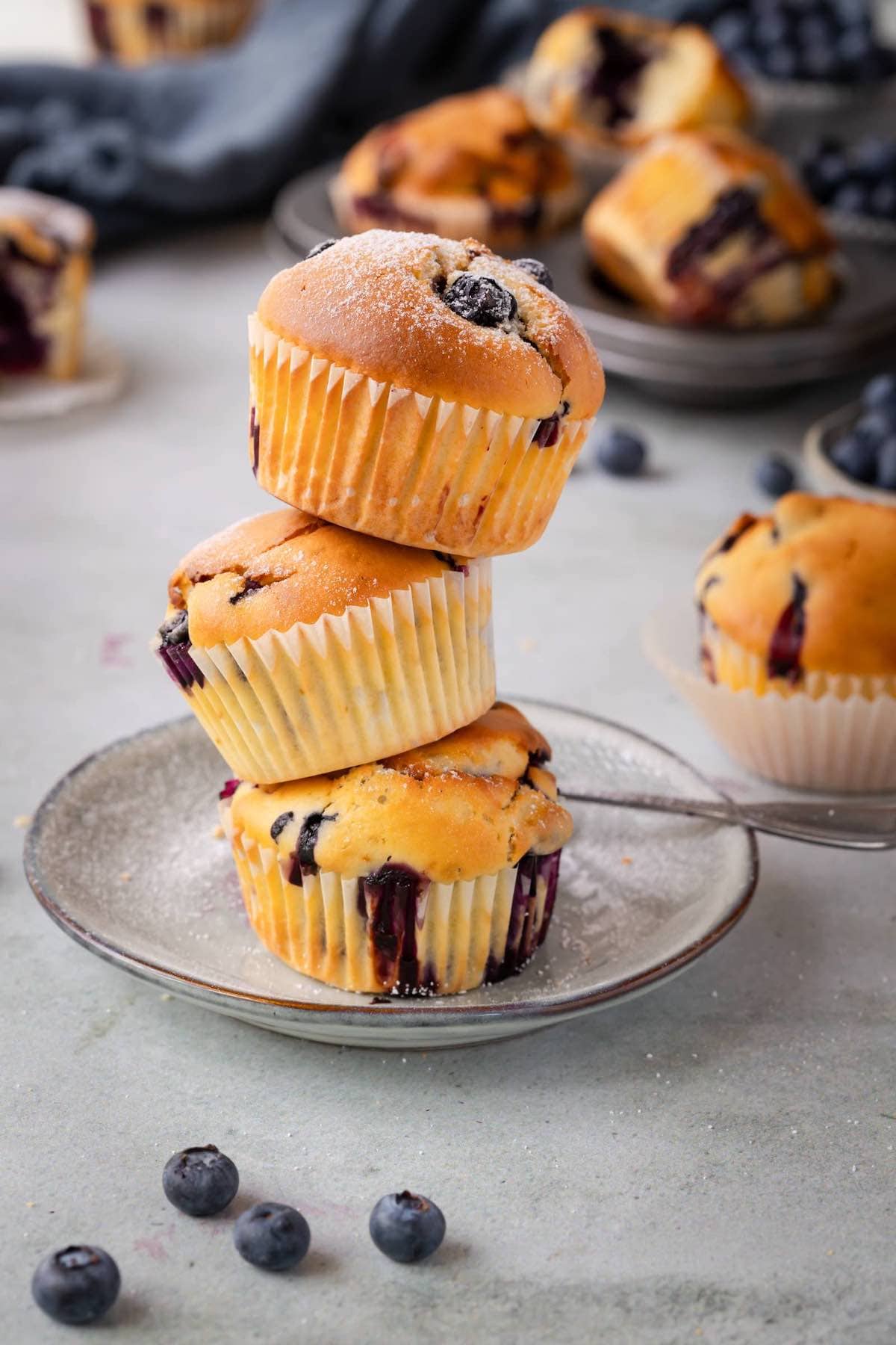 blueberry muffins healthy.