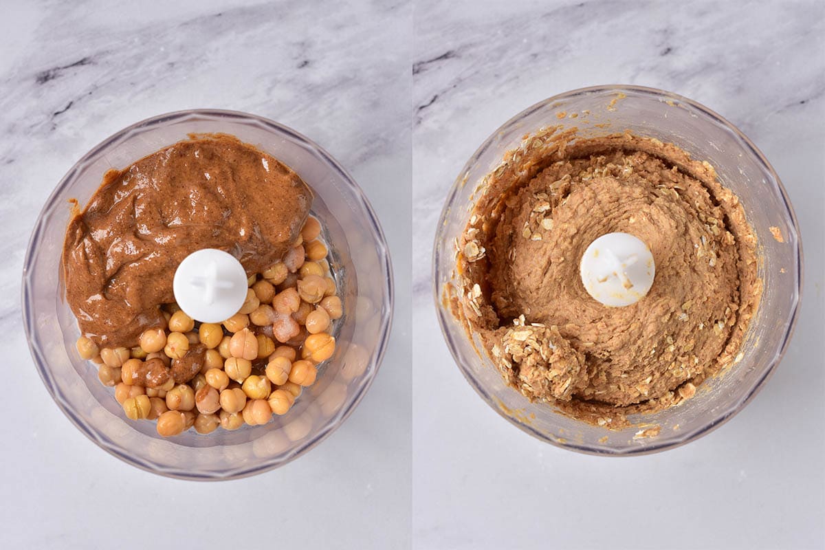 how to make chickpea cookie dough.