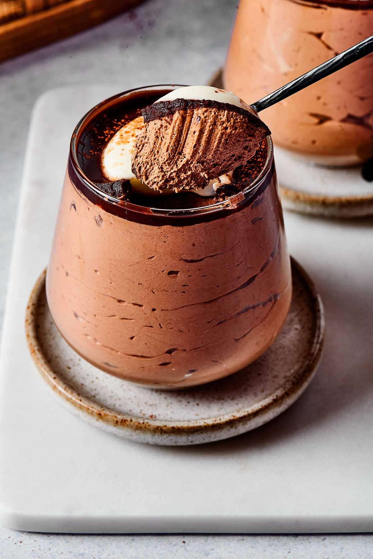 coffee mousse.