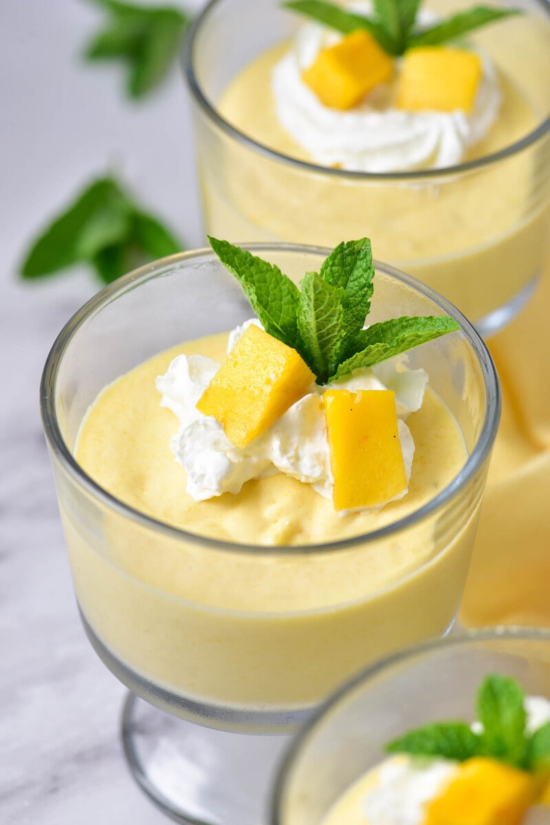 3-Ingredient Mango Mousse - The Big Man's World