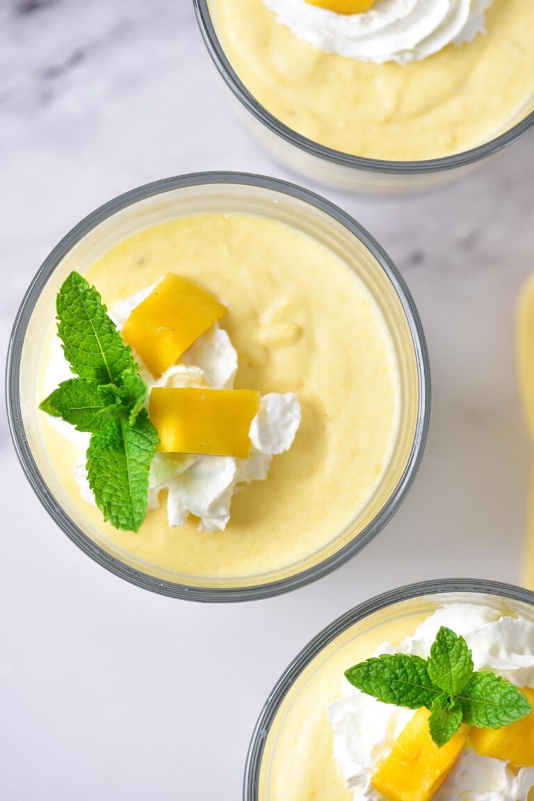 3-Ingredient Mango Mousse - The Big Man's World