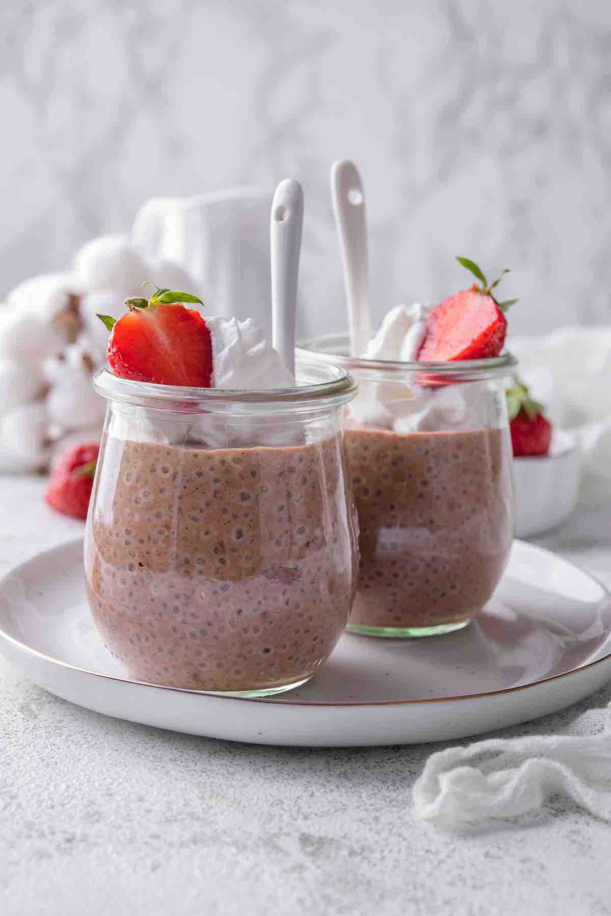 chia protein pudding.