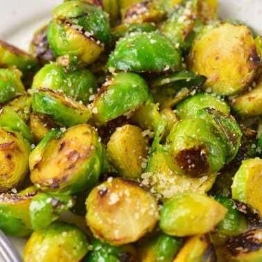 air fryer brussels sprouts recipe.