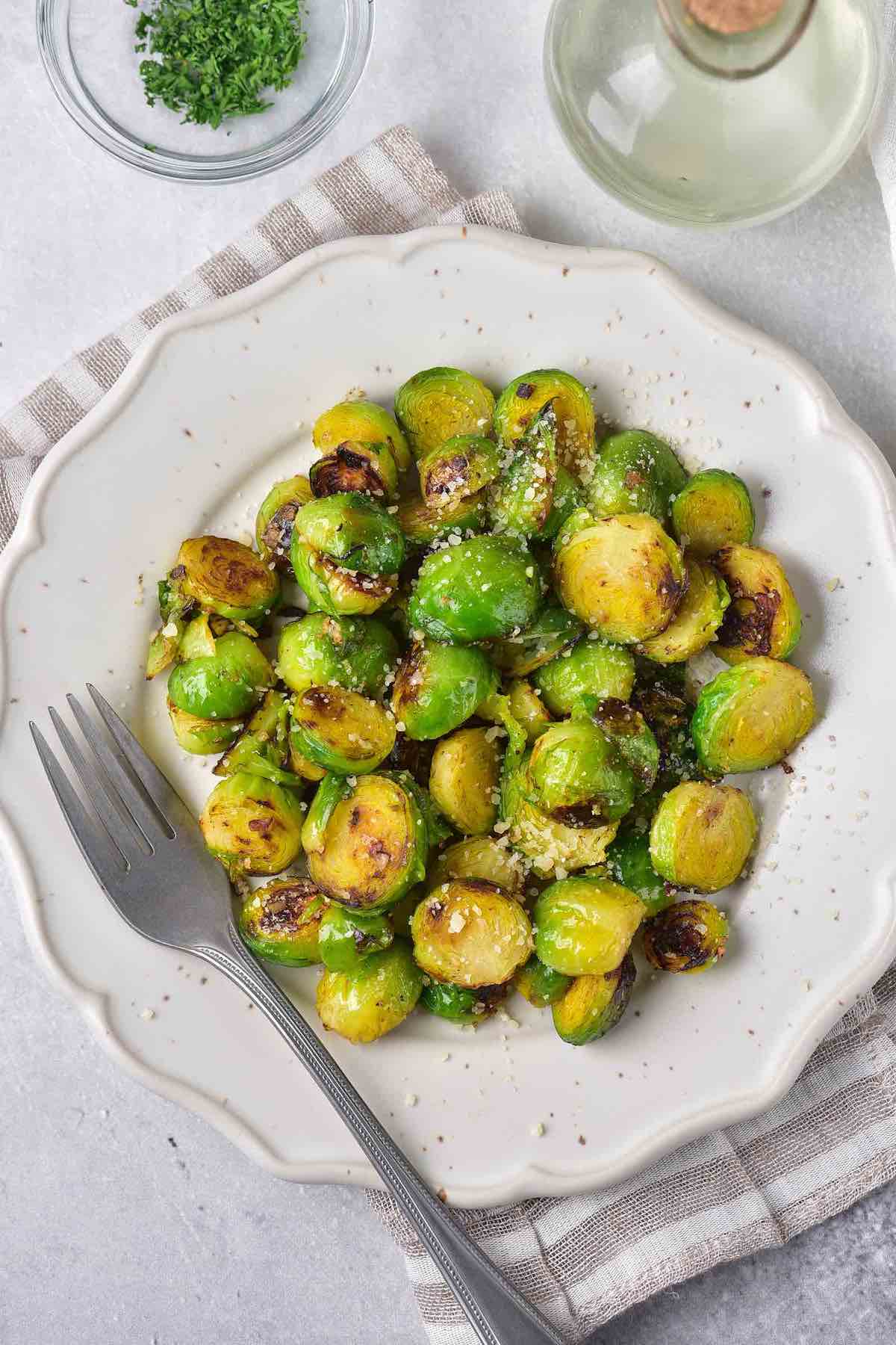 air fryer brussel sprouts.