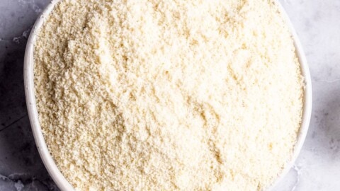 homemade almond flour.