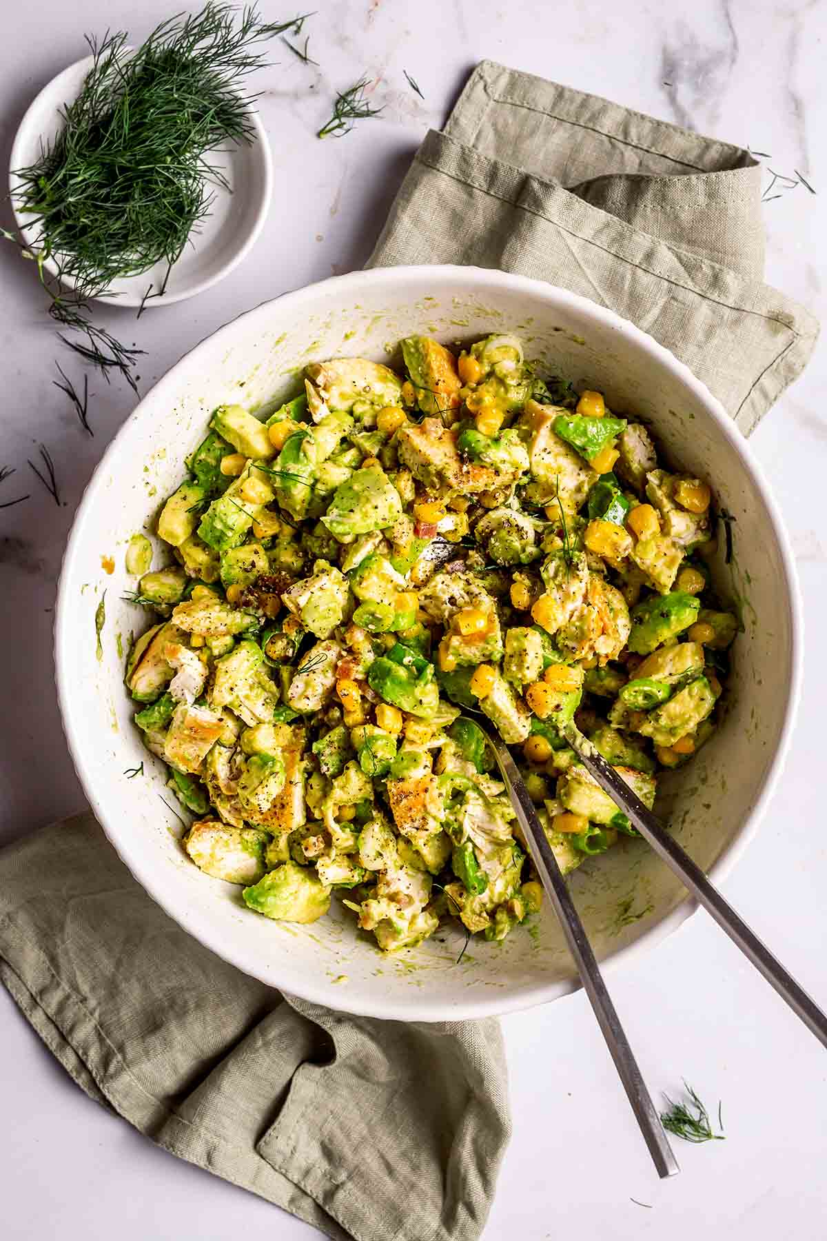 avocado chicken salad.