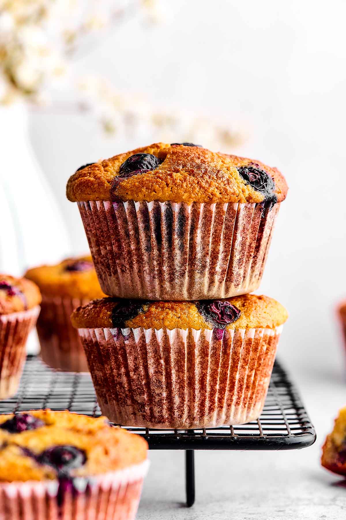 blueberry muffins almond flour.