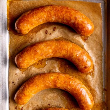 brats in the oven recipe.
