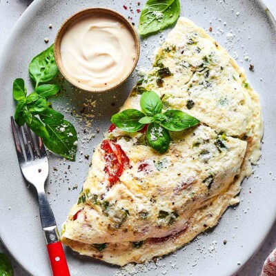 Egg White Omelette Extra Fluffy - The Big Man's World