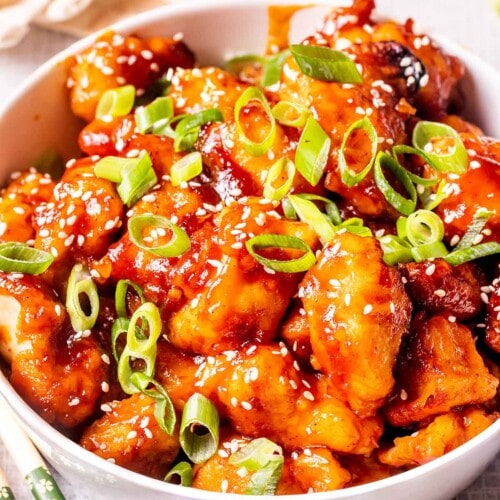 Firecracker Chicken {Restaurant Style} - The Big Man's World