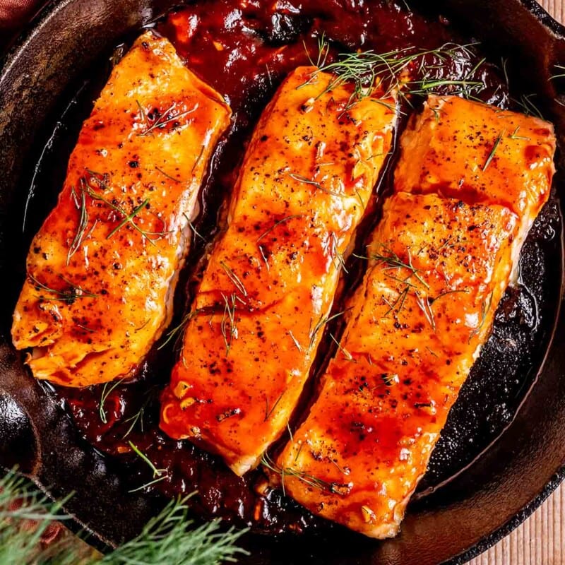 20-Minute Firecracker Salmon - The Big Man's World