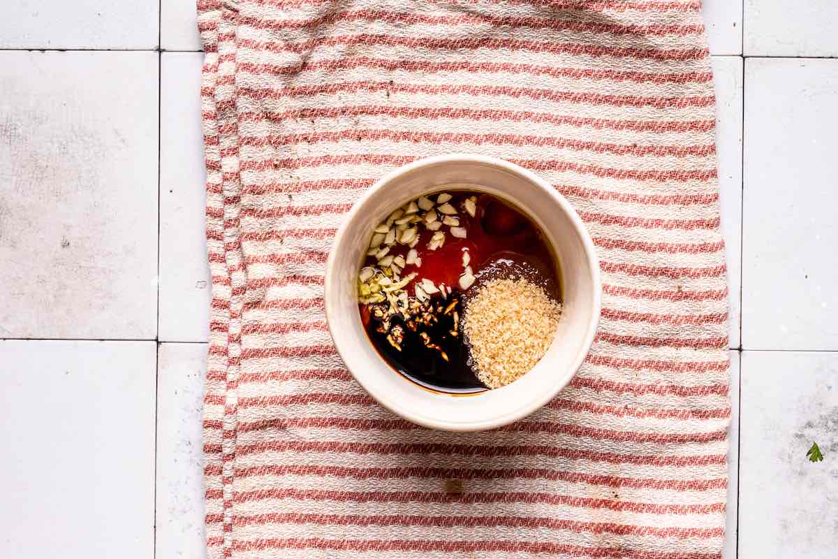 firecracker sauce in a bowl.
