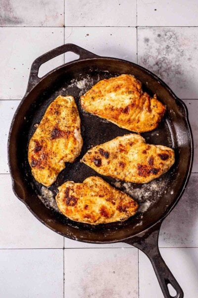 Pan Fried Chicken Breast - thebigmansworld.com
