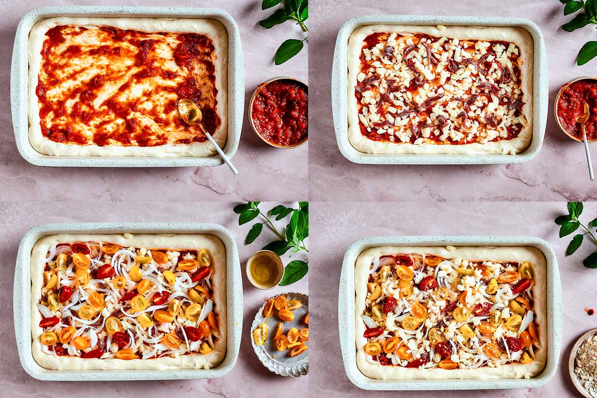 Sheet Pan Sicilian Pizza Recipe