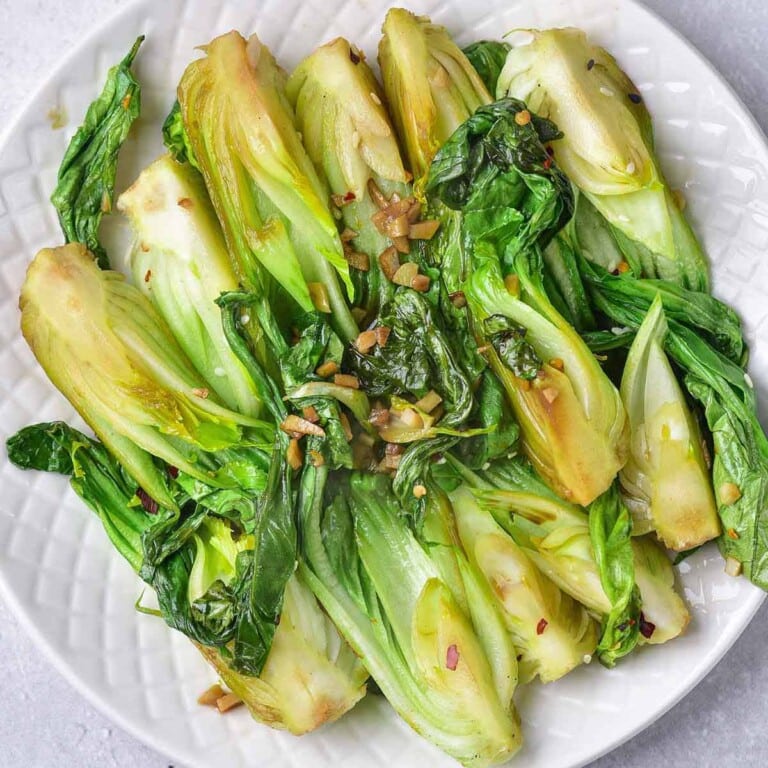 Sautéed Bok Choy - The Big Man's World