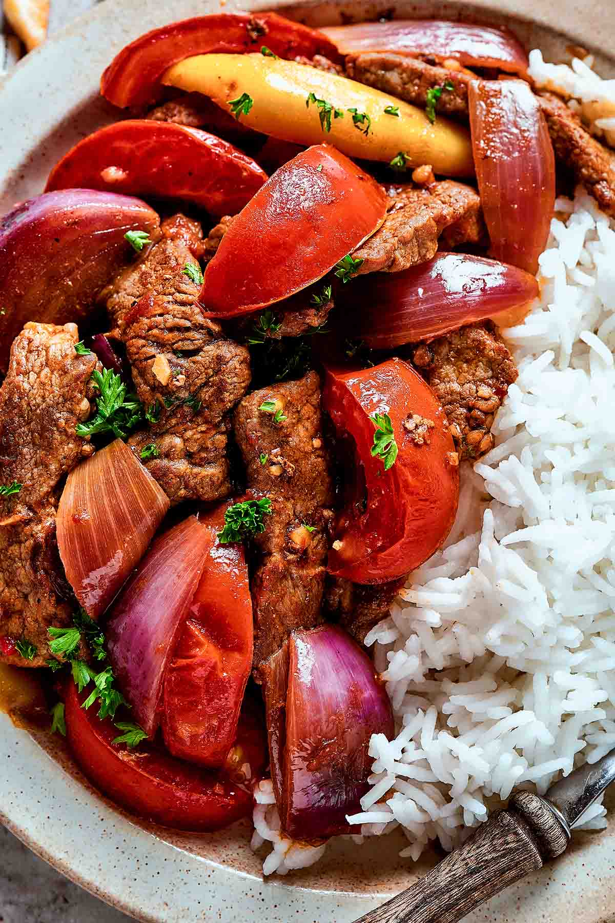 steak saltado.