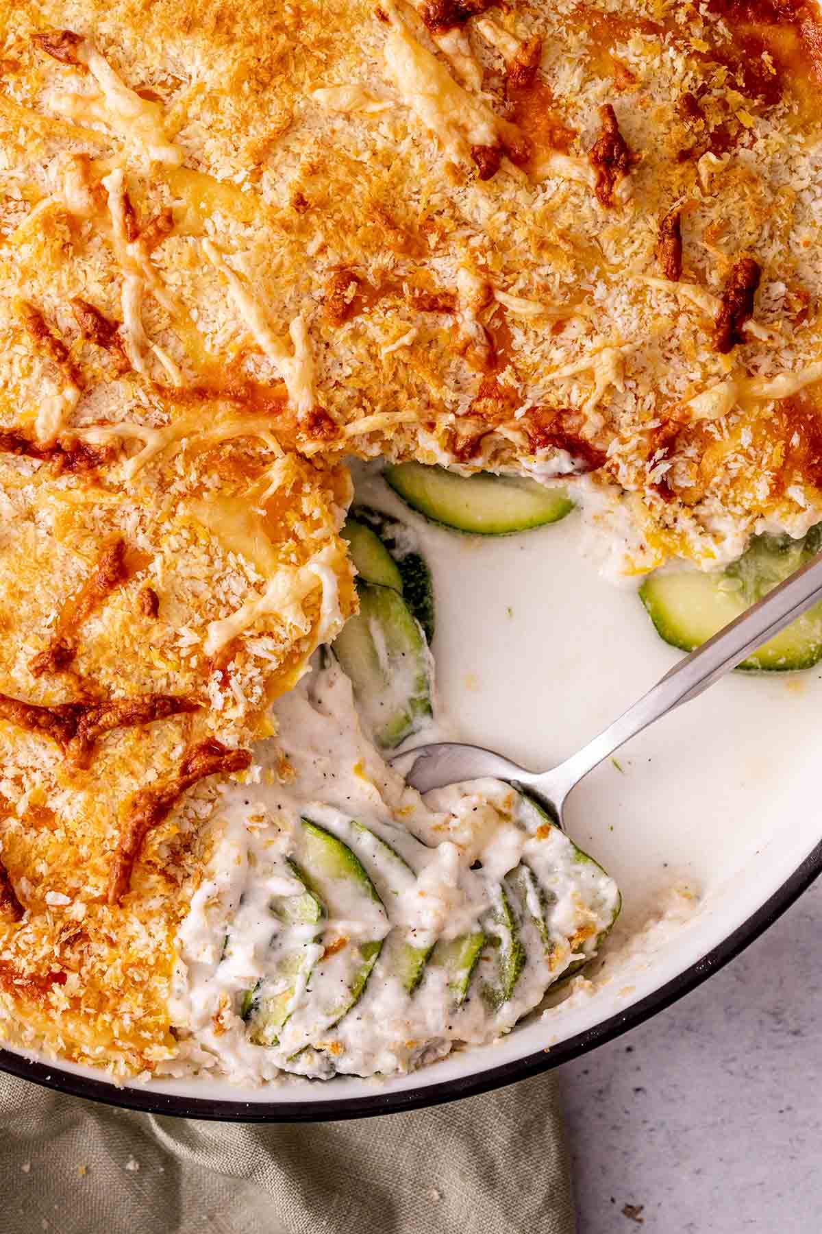 zucchini casserole.