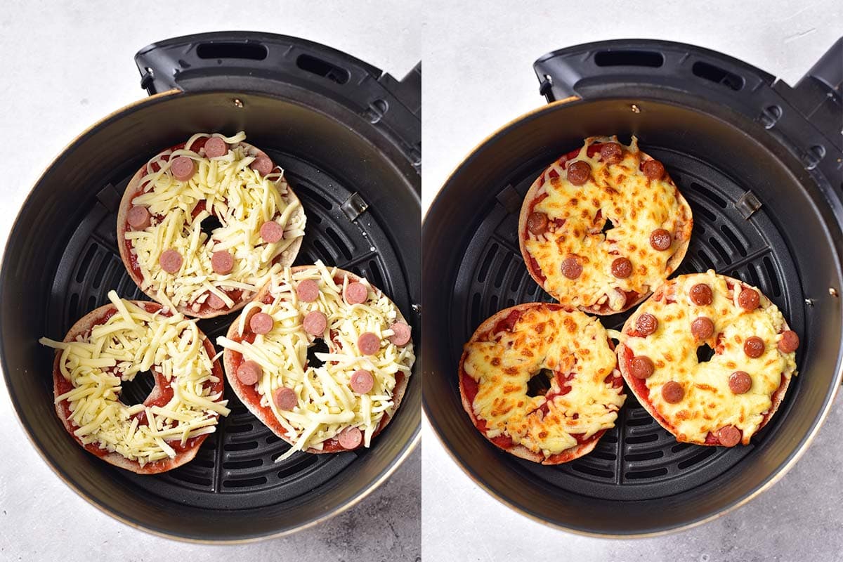 bagel bites in air fryer.