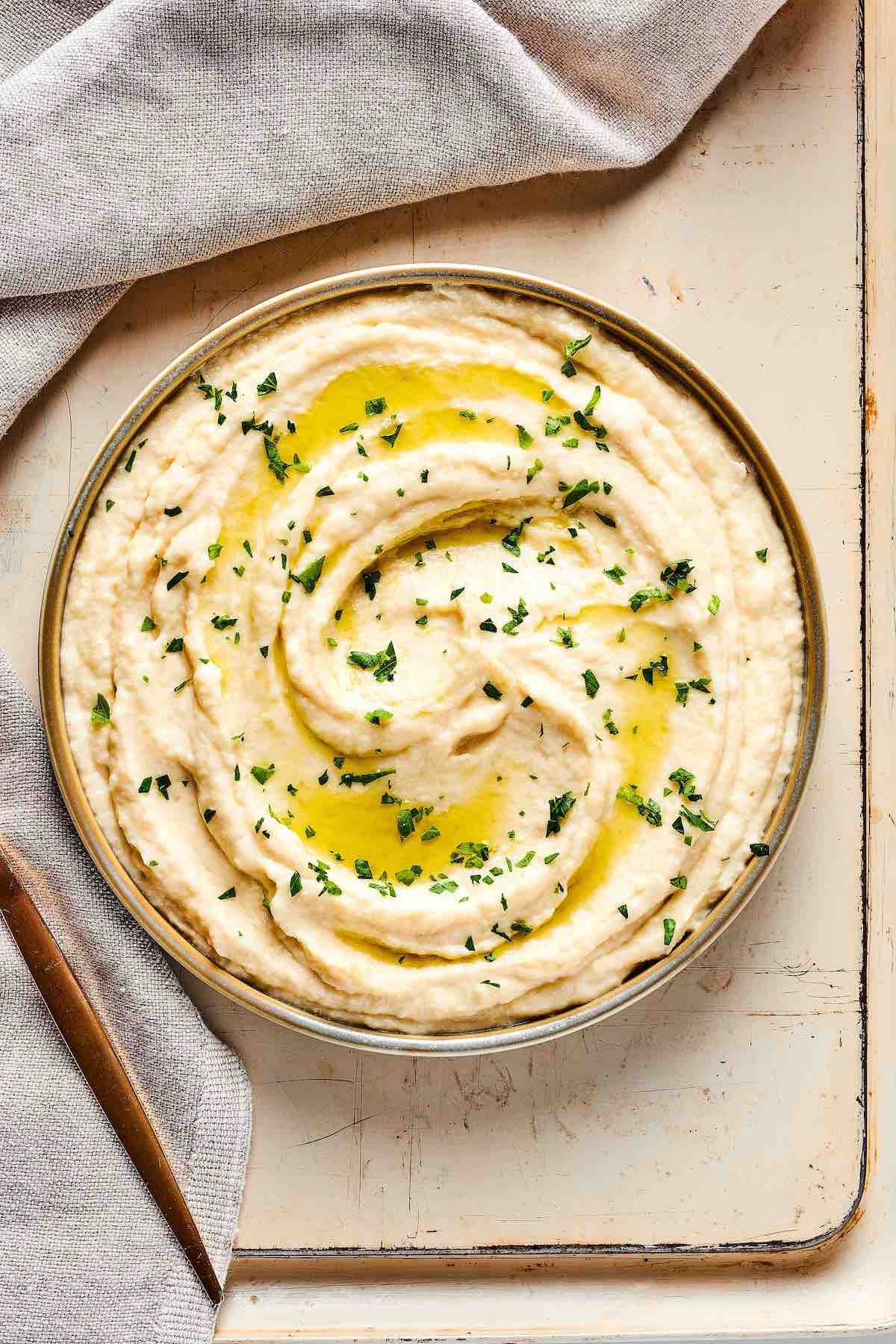 cauliflower mashed potatoes.